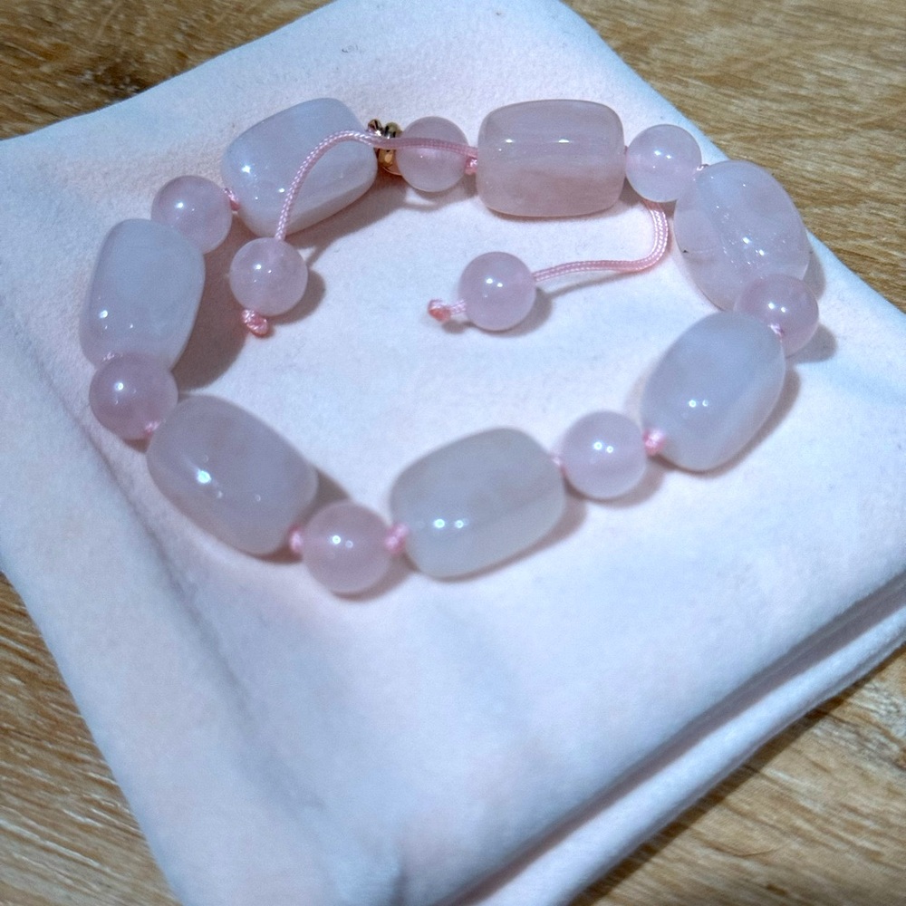 Lola Rose Rose Quartz Beaded Bracelet